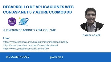 Desarrollo de aplicaciones web con ASP.NET 5 y Azure Cosmos DB