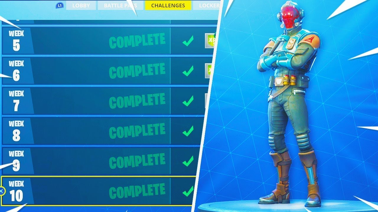 What happens when you Complete ALL the CHALLENGES! (*NEW* BLOCKBUSTER Custom Skin)
