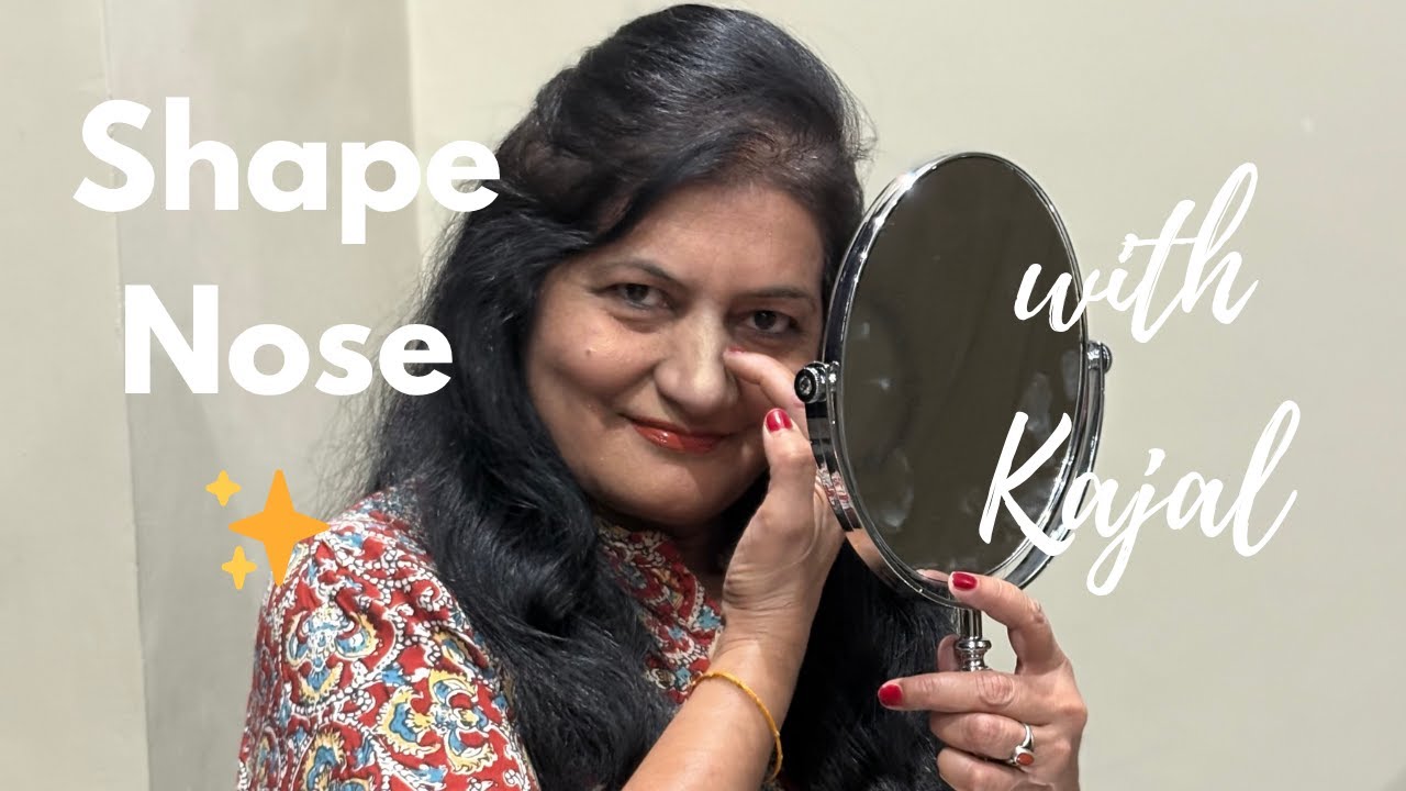 Viral Nose Shaping Hack | Kajal & Foundation Contour Trick
