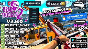 DEAD TRIGGER 2 MOD APK 2.6.0 NEW 2025, UNLIMITED MONEY, NO PASSWORD