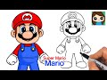 How to Draw Super Mario Characters Easy - YouTube
