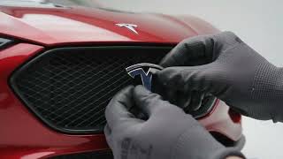 Tesla Roadster FULL ASMR Build – Racing Red Supercar Mod. screenshot 2
