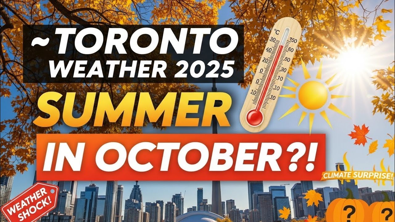 Погода в Торонто 2025: Лето в октябре?!
