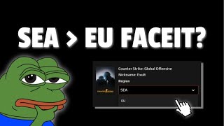 EU vs SEA Faceit Experience