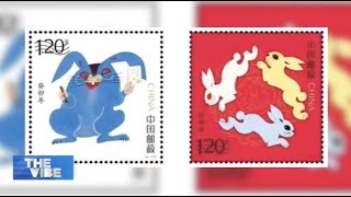 Artist Huang Yongyu Designs Year of the Rabbit Stamps