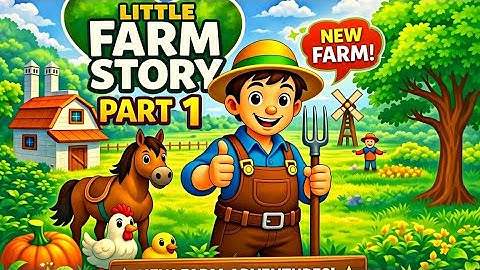 Little Farm Story Gameplay | Idle Tycoon Walkthrough Part 1 | Fast Farming & Upgrade Tips