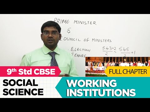 Working of Institutions