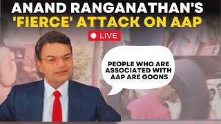 Live News: Anand Ranganathan Takes A Jibe At AAP | Times Now Crew Heckled | Lok Sabha Election