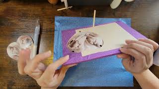 DIY Photo Wooden Frame from Dollar Tree