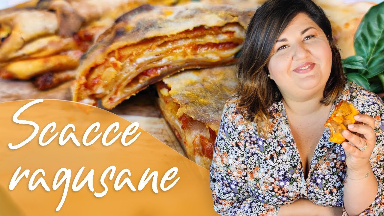 Scacce Ragusane - Ricetta Vegetariana | Morsi di Sicilia - Valeria Raciti