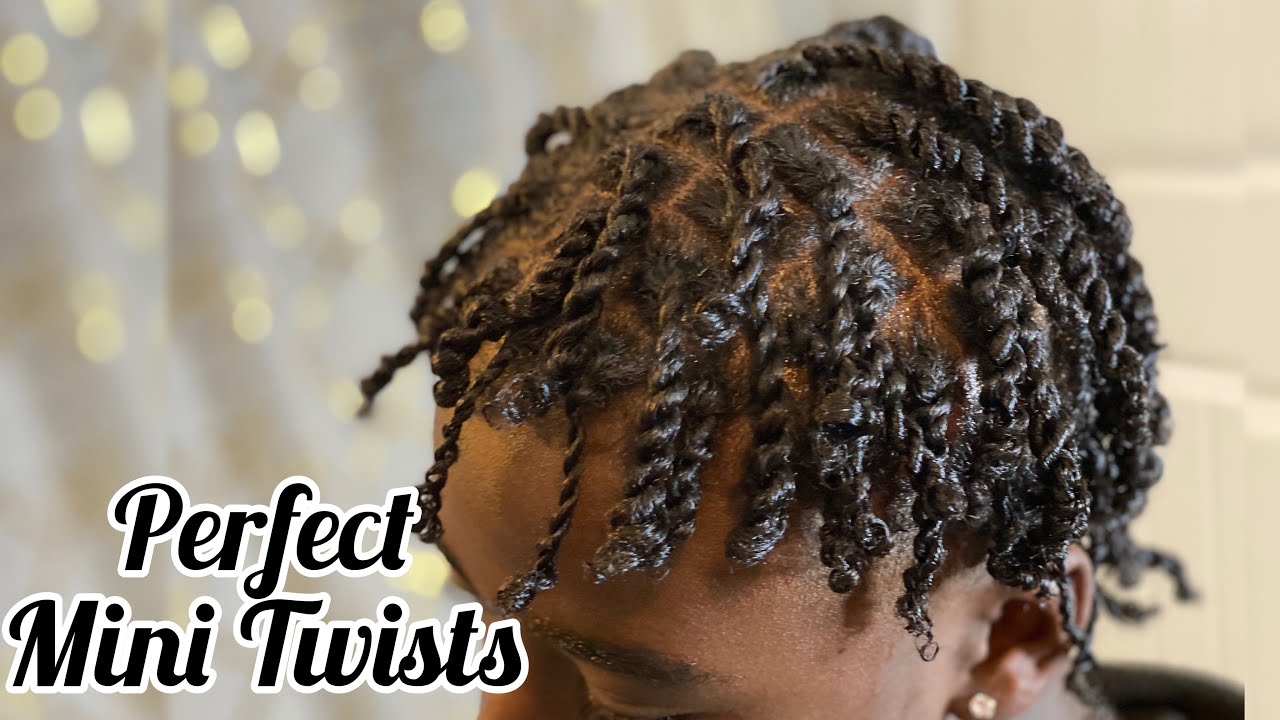 Juicy Two Strand Mini Twists for Teen Boys & Men  Protective Natural  Hairstyles for Men 