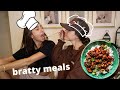 COOK WITH US || thai basil sesame cashew chicken