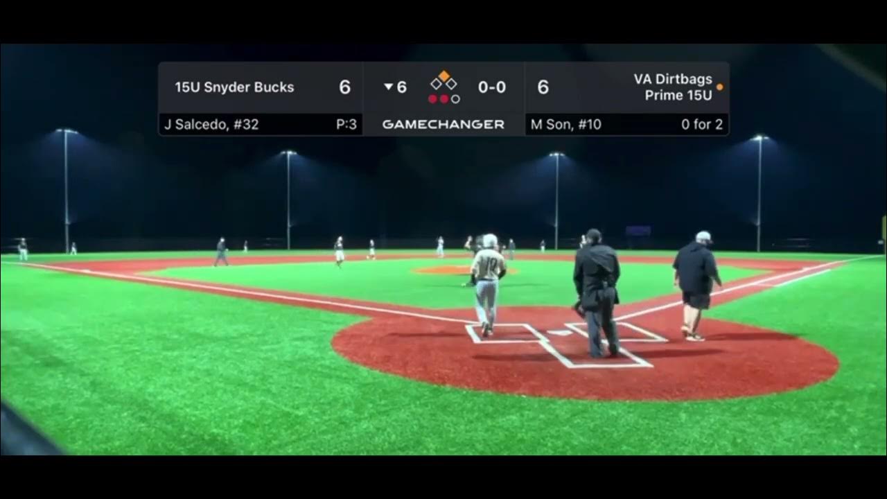 Beau hits Perfect Game WWBA Tournament Nov 35, 2023. Patriot Park