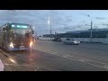 Два новых пригородных автобуса модели НефАЗ-5299-31-52 едут по маршрутам 138 и 324 в городе Омске.