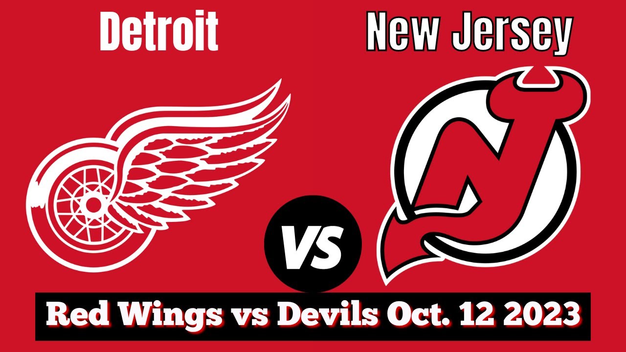 New Jersey Devils at Detroit Red Wings Tickets - 11/22/23 at