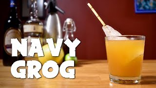 Navy Grog - How to Make the Classic Rum & Honey Tiki Cocktail