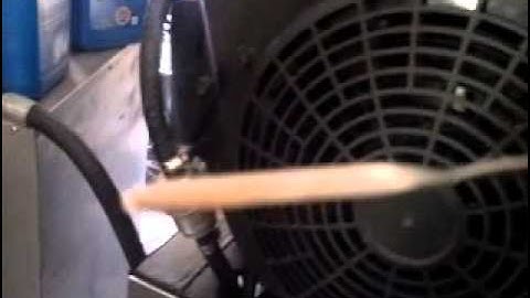 kohler 29 hp efi oil change on carpet cleaning truckmount