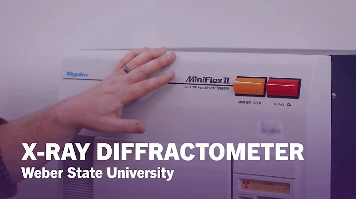 How To Use An XRD Machine (X-Ray Diffractometer) - Weber State University
