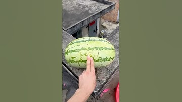 Experiment: Will bananas and watermelons explode when they roll down a tall building? 🍉🍌#shorts