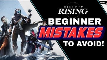Destiny Rising Basic Leveling and Gameplay Guide | 2025
