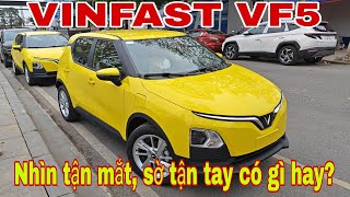 #vinfast #vcreator VF5 nhìn tận mắt, sờ tận tay phiên bản taxi có gì hay?