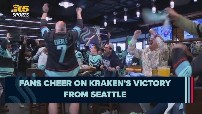 Photos: Game 5 watch party for Kraken fans at Climate Pledge Arena