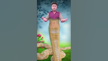 इच्छाधारी नागिन 🐍||और महादेव भक्त 🚩की कहानी || #trending #shorts #naagin #youtubeshorts #mahadev