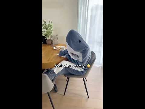 Unisex Adult Children Shark Blanket Hoodie Sleeping Bag Pajamas