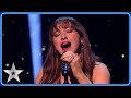 Sydnie christmas performs pitchperfect rendition of over the rainbow  the final  bgt 2024