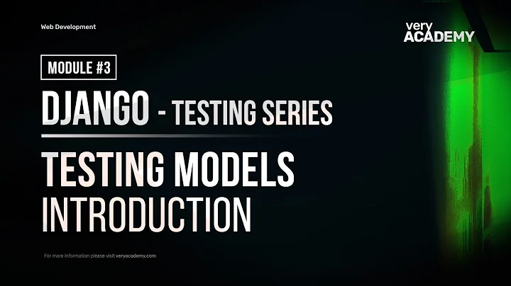 Django Testing - Model Testing Introduction