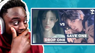 MUSALOVEL1FE Reacts to [KPOP GAME] IMPOSSIBLE SAVE ONE DROP ONE KPOP SONGS