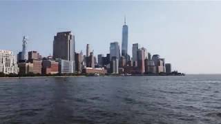 NYC Walk ⁴ᴷ⁶⁰ : Pier 34 over Holland tunnel - Nice View on Hudson river