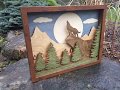 Cutting Edge Laser Services Creating Custom Artwork - 3D Wood Shadow Boxes Cutting Edge Laser Services Creating Custom Artwork - 3D Wood Shadow Boxes