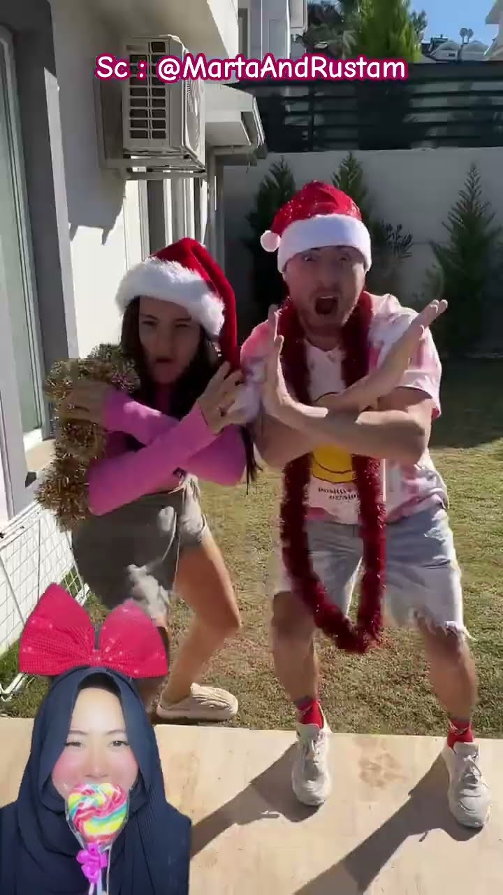 JANGAN LINDAS POHON NATAL KU ⁉️? @MartaAndRustam #shorts #funny #dubbing