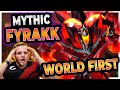 World first mythic fyrakk  amirdrassil  echo gingi mage pov