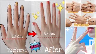 Exercise for Fingers + Hands | Get Slimming Fingers | Elongate & beautiful Hands at Home