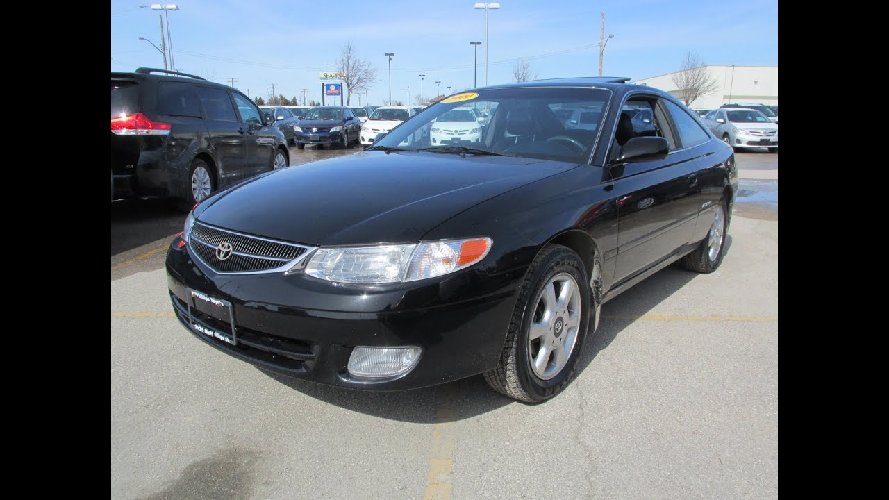 1999 Toyota Solara Sle V6 Start Up Walkaround And Vehicle Tour