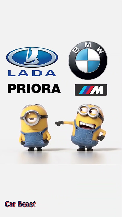 Lada Priora vs. BMW M  #funny #car #bmw #cars #supercar