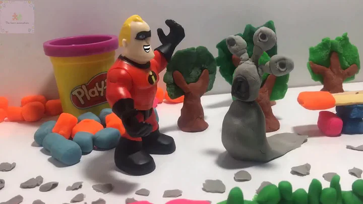 Kids | PlayDoh | cartoon incredibles | animation for kids| stop motion
