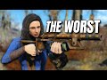 Fallout 4 with only terrible weapons day 1
