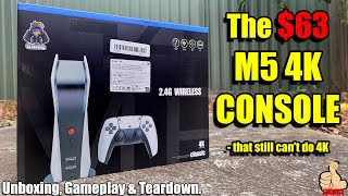 I bought a $63 bootleg PlayStation 5 thing from Temu... (M5 4K Review)