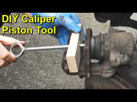 DIY Brake Caliper Piston Compressor Tool - Cheap and Easy to Make 