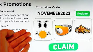 Roblox Promo Codes November 2023 - Free Robux on X: *100% Newest* (Updated  - 1 min ago) 05 NEW