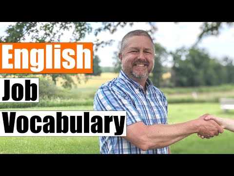 Learn English Job Vocabulary and Job Phrases