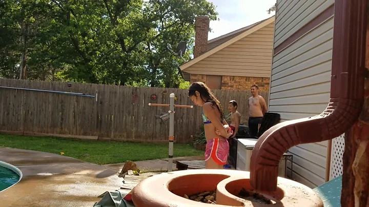 Belly flop, no hands. Lol
