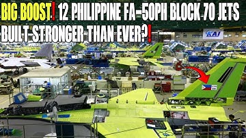 Stronger Than Ever! 12 FA 50 Block 70s for the Philippine Air Force Coming Next Year?!