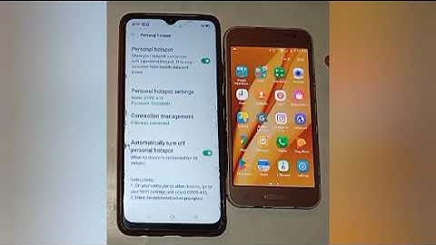 How to connect hotspot with any other device in realme c20, connect hotspot with any other device se