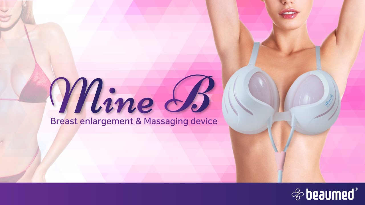 Mine B Non Surgical Breast Lift Enlargement Massage Device Youtube