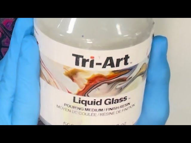 Tri-Art Liquid Glass Acrylic Pouring Mediums