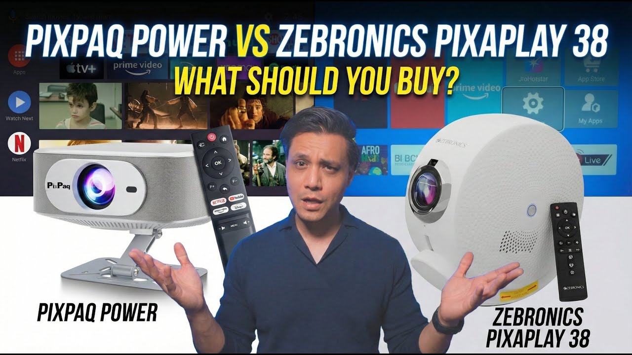 Pixpaq Japan Power vs Zebronics Pixaplay 38 | What should you buy? | Punchi Man Tech